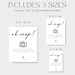Wedding Disposable Camera Sign, Oh Snap Sign Template, Can't Wait to ...