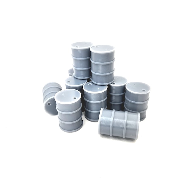 3D printed miniature barrels 28mm Scale  (Set of 30) Wargaming terrain and scenery