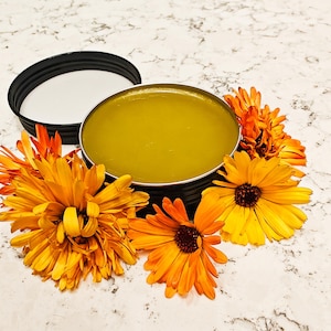 Calendula Salve, Soothing Balm, For Cuts & Scrapes, Calendula, Organic