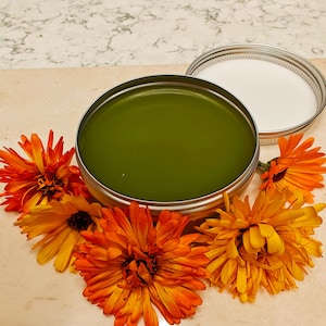 Comfrey Salve, Soothing Balm, For Cuts & Scrapes, Comfrey, Organic Oil