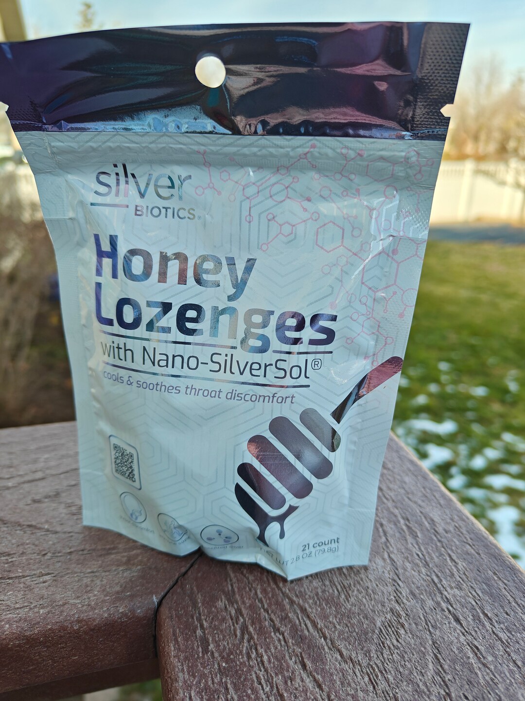 Honey Cough Drop, Sore Throat Drop, Honey Throat Lozenge, Vitamin C