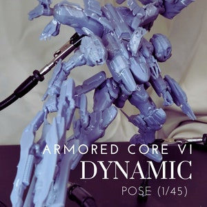 ARMORED CORE 6 DYNAMIC Custom 3d Print Model Kit