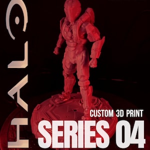 HALO SERIES 4 SPARTAN Custom 3d Print Model Figure