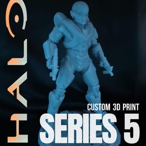 HALO SERIES 5 SPARTAN Custom 3d Print Model Figure