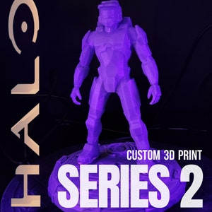 HALO SERIES 2 Classic SPARTAN Custom 3d Print Model Figure