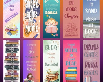 Printable Bookmark Sublimation Bundle