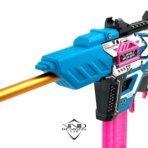 Shorty Barrel Shroud for Piston Pump AEB / X-Shot Foam Dart Blaster Mod
