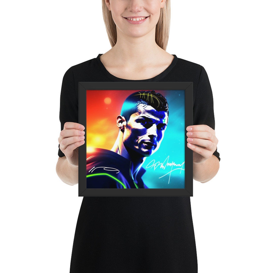 cristiano ronaldo painting