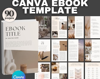 90-Page Canva Ebook Template: Coaching Workbook (PLR)