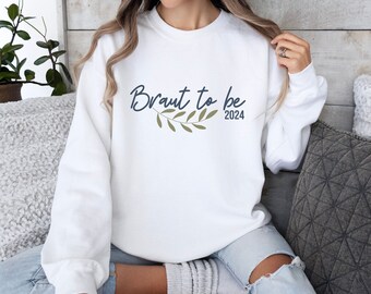 Braut Pullover, Bride Sweatshirt, Braut, Braidsmaid Gift, Hochzeit Pullover,  Geschenk Hochzeit, Hochzeitstag, Junggesellenabschied Frau