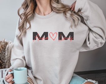 Geschenk Mama, Personalized Gift, Mama Sweatshirt, Muttertagsgeschenk, Geschenk Muttertag, Mama Shirt, Mama Geschenk, Mama Pullover, Mom Gif