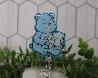 Bears that Care Badge Reel, Retractable ID Holder Accessory