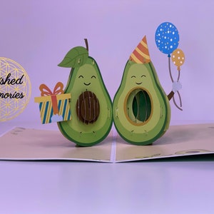 Carte pop-up 3D joyeux anniversaire • Super anniversaire Avo • cartes-cadeaux spéciales d'anniversaire