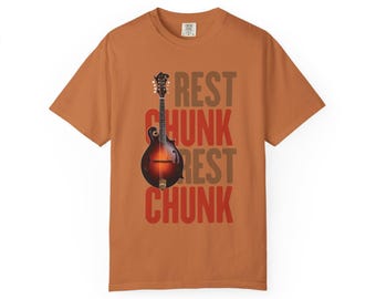 REST CHUNK Bluegrass Mandolin t-shirt