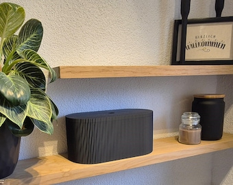 Aufbewahrungsbox für Versch. | Utensilo | Toilettenpapier Box für 2 WC-Rollen Rund |Badezimmer Gäste-WC | Dekoelement |Geschenkidee|3D-Druck