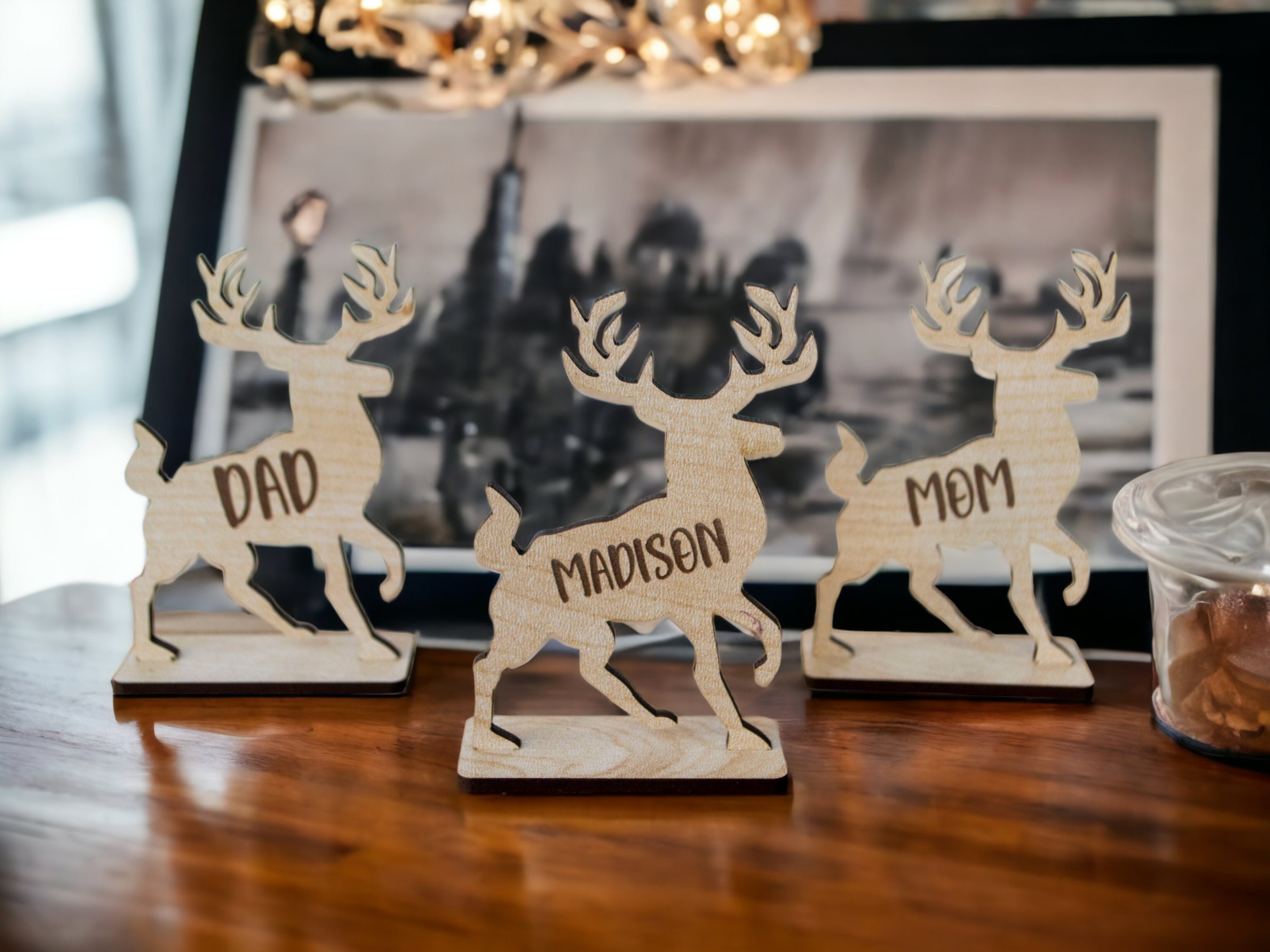 Place Settings Name Tags Freestanding Reindeer Name Card Luxury place-settings-name-tags-freestanding-reindeer-name-card-luxury