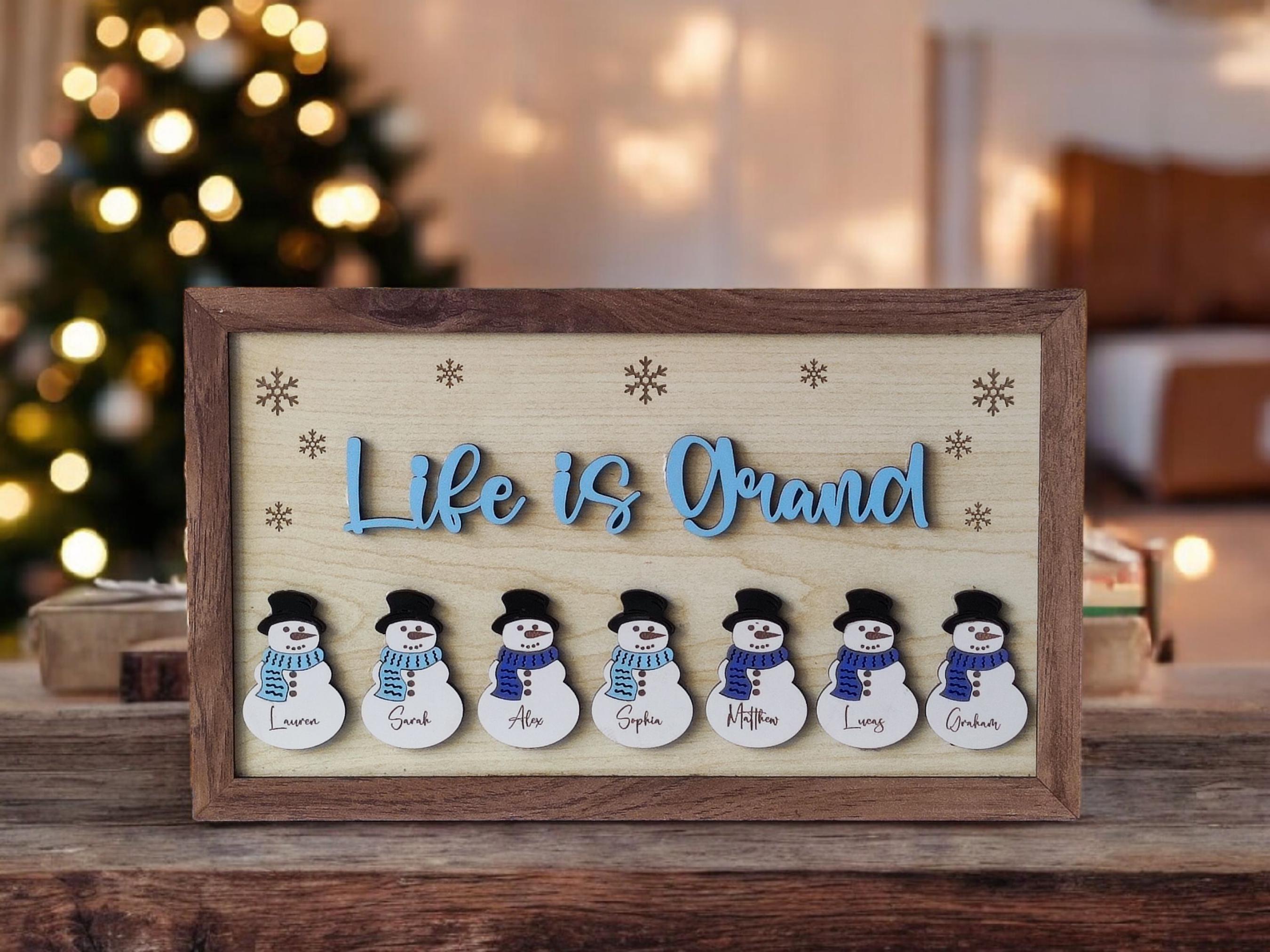Wooden painted christmas door decor - Etsy 日本