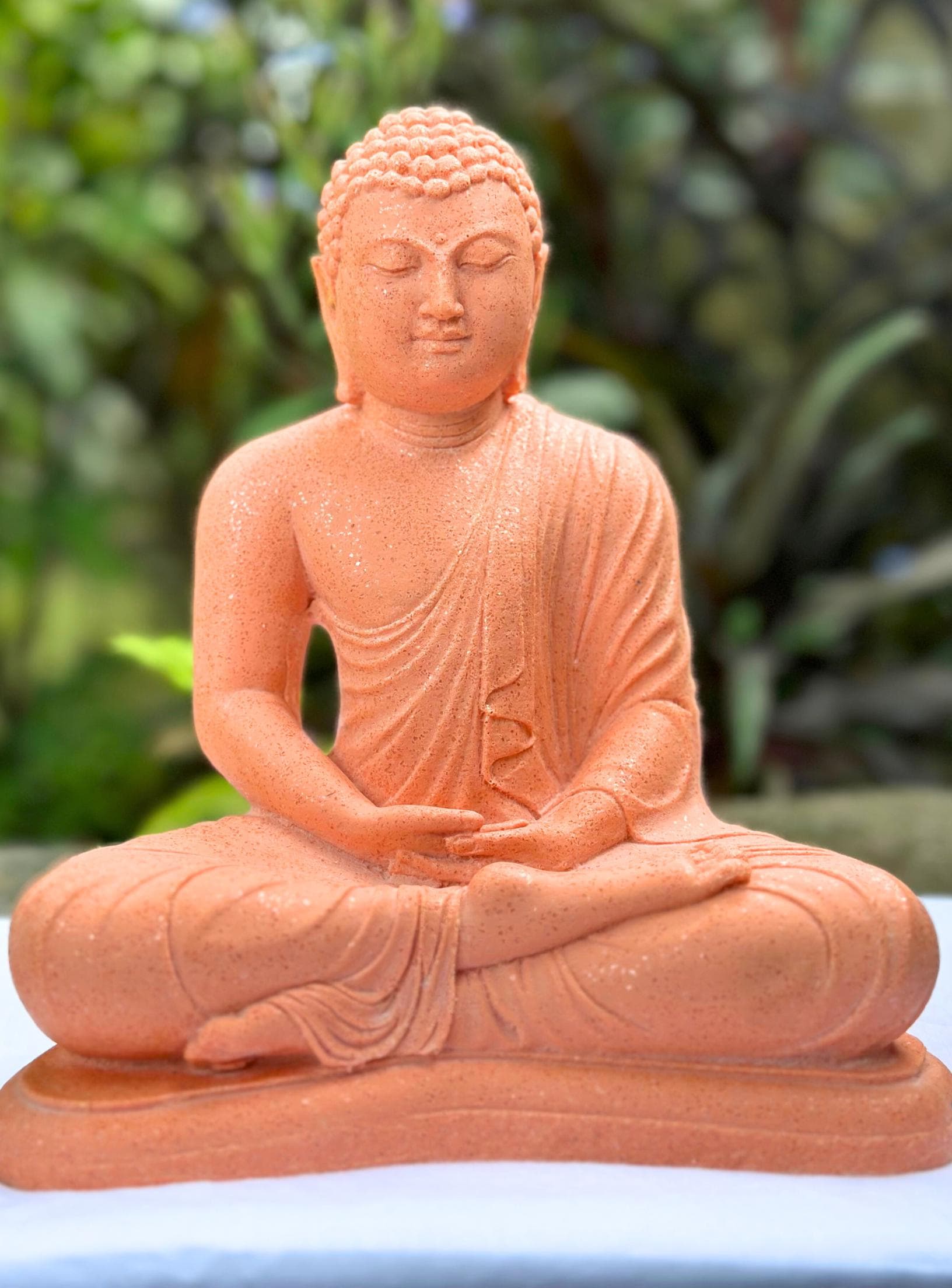 PS Sitting Buddha pendant 仏陀坐像 知恵のシンボル Sitting Buddha Statue - Dolomite Meditation Decor, Spiritual Gift