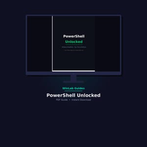 Windows PowerShell Guide: Tips, Tricks, Shortcuts (55-Page PDF)