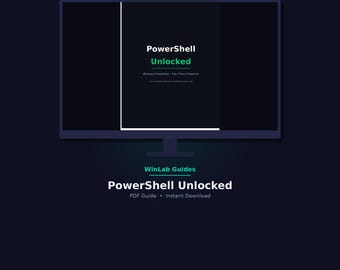Przewodnik po programie Windows PowerShell: porady, wskazówki, skróty (55-stronicowy plik PDF)