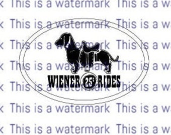 25 cent Weiner Rides // Glowforge laser file for hat patch