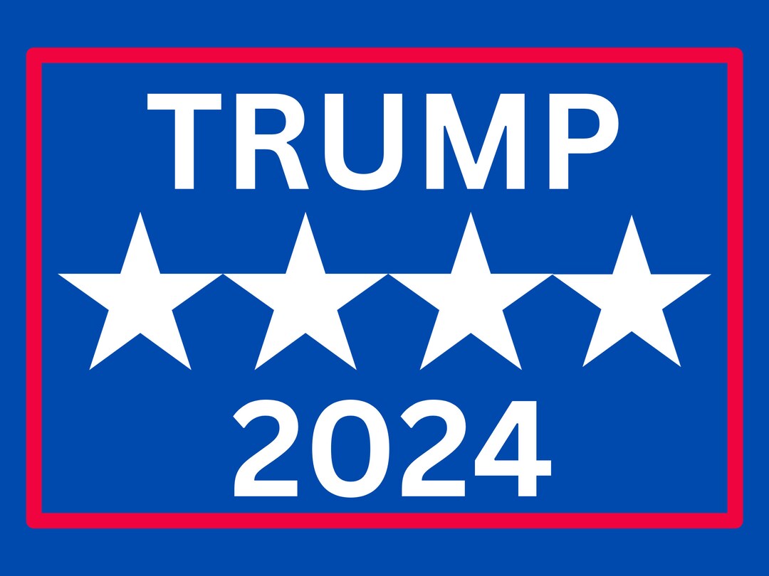 Trump 2024 Flag Etsy
