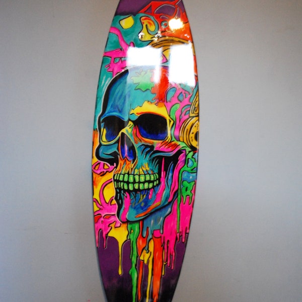 Planche de surf / skate SKULL