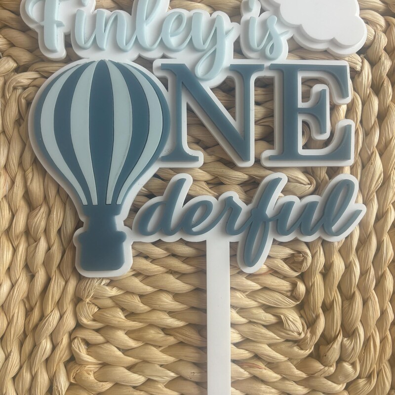 Mr Onederful Cake Topper - Etsy