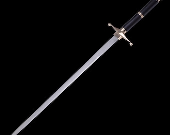 Dragon Ball Z Trunks Sword: Handmade Stainless Steel Replica with Scabbard