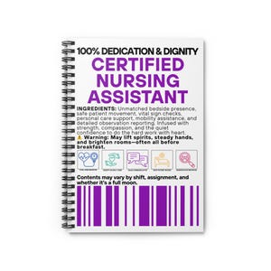 Certified Nursing Assistant Notebook
