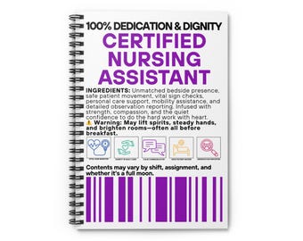 Certified Nursing Assistant Notebook