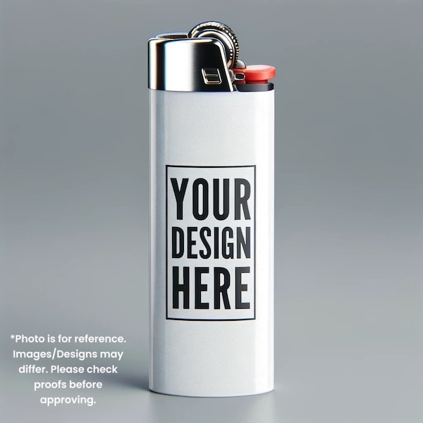 Custom Lighter Wrap Stickers - Personalize Your Lighter with Durable Vinyl Skins - Perfect Gift for Smokers and Candle Lovers - Lighter Wrap