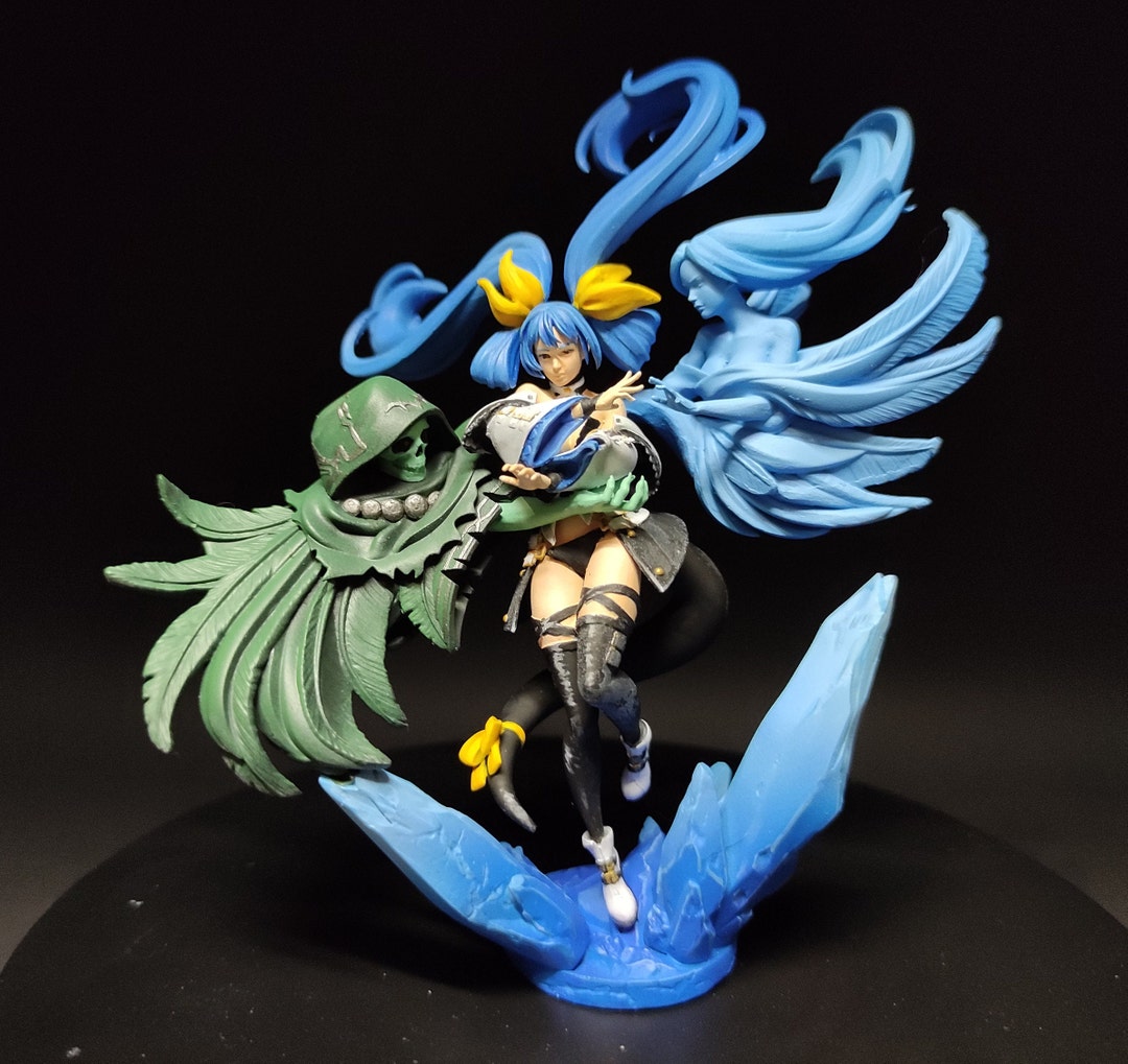 Dizzy From Guilty Gear 3D Printed Hand Painted Figure - Etsy