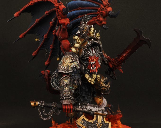 JOYTOY Angron Warhammer 40K 1/18 Figuras de acción World