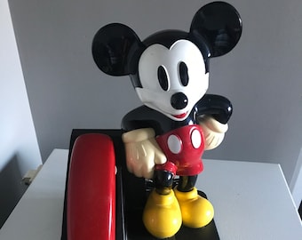 Mickey Mous AT&T vintage telephone model 210 year 1993.