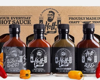 Hoff & Pepper Variety Pack, Hot Sauce, Hot Sauce Gifts