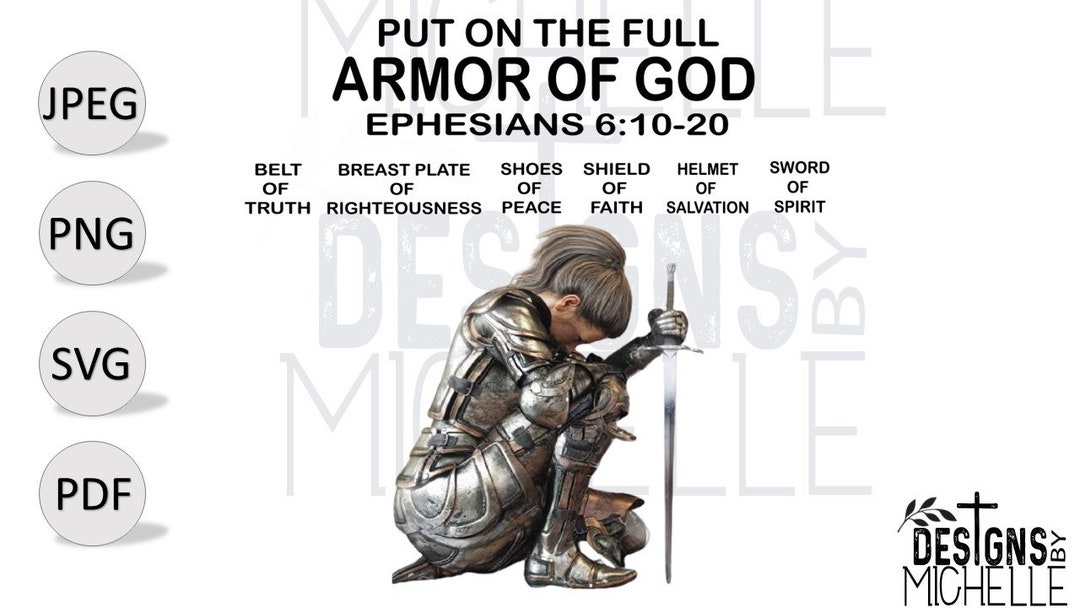Armor of God Woman Etsy