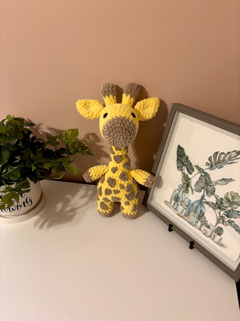 Giraffe Plushie Etsy