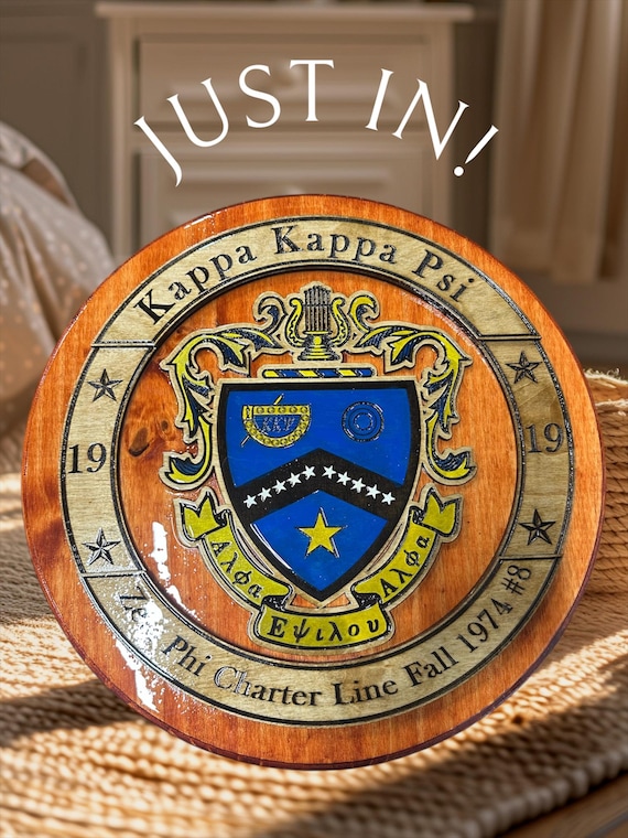 KAPPA KAPPA PSI Wooden Wall-mounted Art.