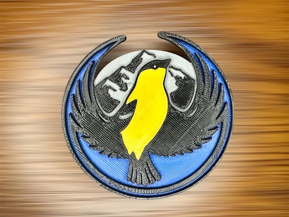 WA state Rebel Bird pin Set of 10