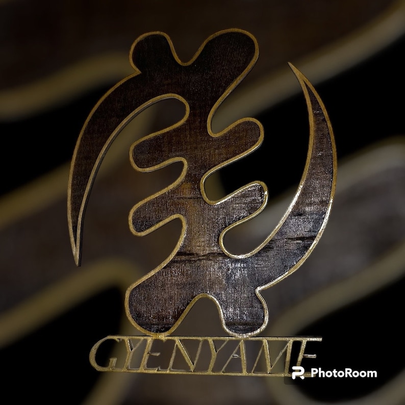 Gye Nyame Wooden Wall mounted Adinkra Etsy gye-nyame-wooden-wall-mounted-adinkra-etsy