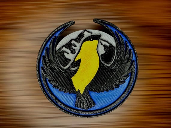 WA state Rebel Bird pin