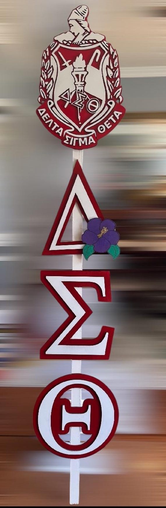 Greek Letters Two Layers