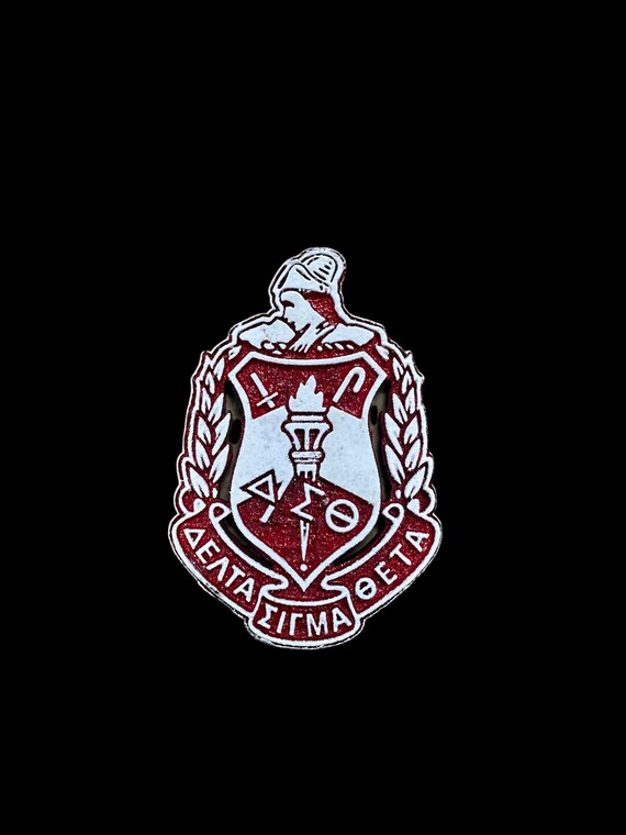Mini Wooden Delta Sigma Theta Shields