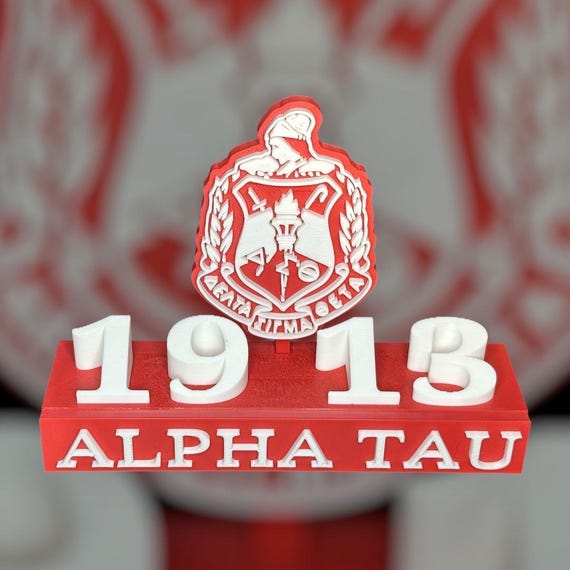 Custom 3D Delta Sigma Theta Desk Statuette