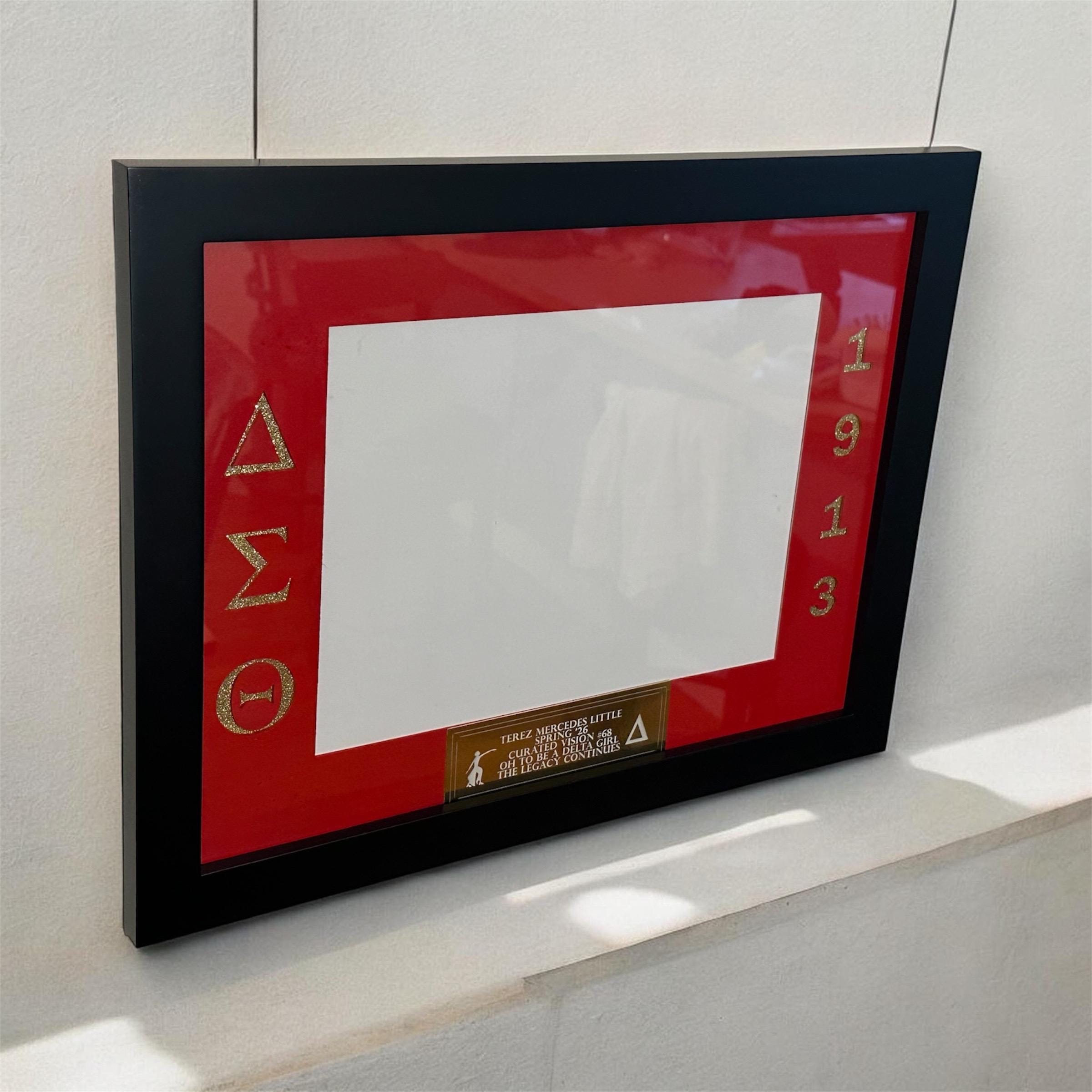 Custom Fraternity/sorority Membership Certificate Frame. - Etsy
