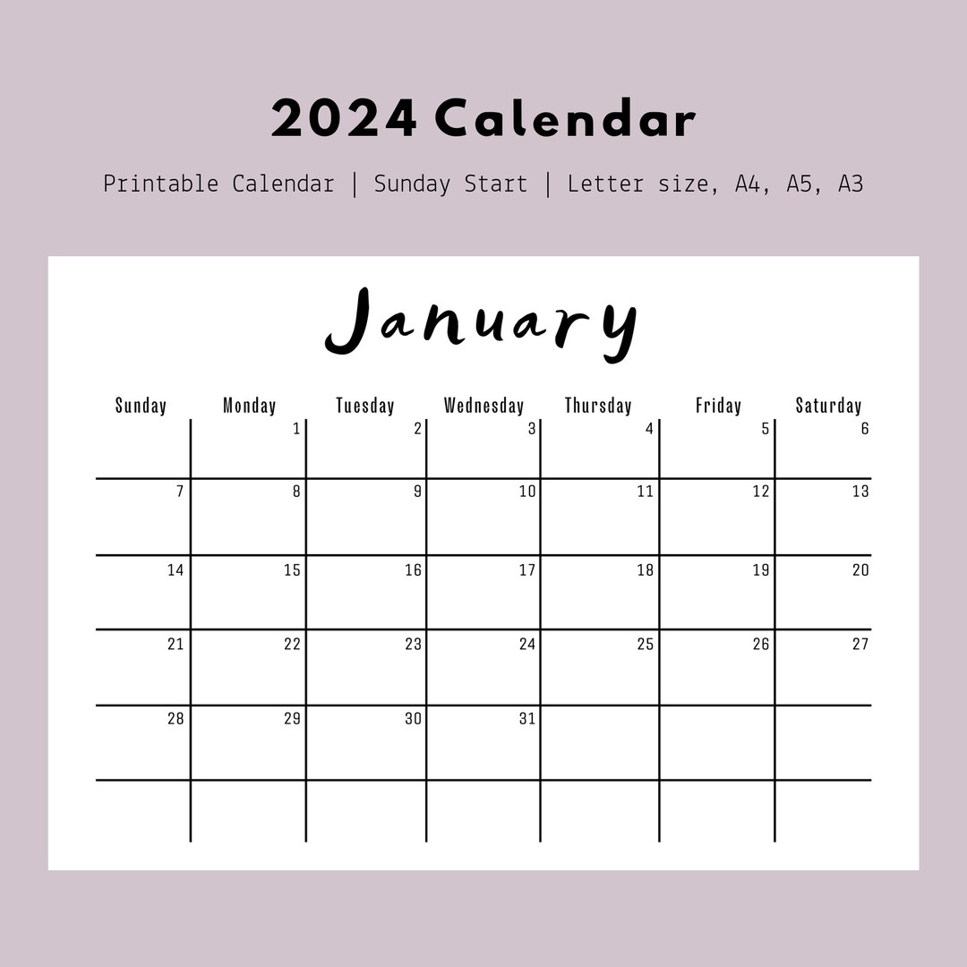 2024-minimalist-monthly-calendar-letter-a5-a4-a3-size-etsy