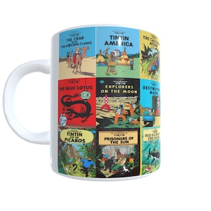 Tin Tin Episodes Coffee Mug - 11oz Ceramic