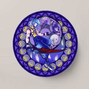 Kingdom Hearts Glass Coaster - Riku