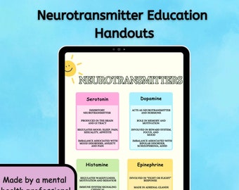 Utbildningsblad om neurotransmittorer